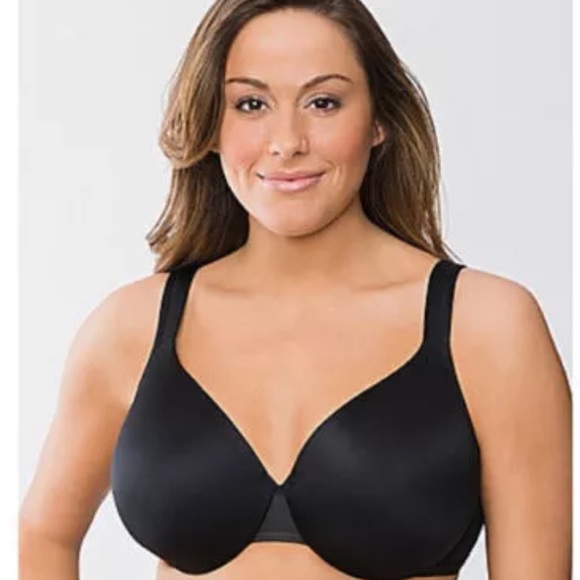 Cacique Lane Bryant Full Coverage Bra Underwire Mesh Back Smooth Pads Plus Size Clothing, Shoes